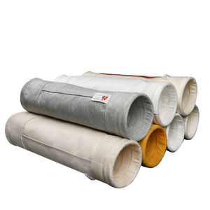 Фильтр сумки цедильного мешка 600gsm материальной Nomex Aramid PTFE Не-сплетенный мембраной