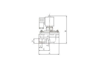 Dn20 3/4" Stainless Steel Dust Collector Accessories Thread Pulse Solenoid Valve